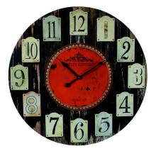 Royal XL wooden retro clock - sale